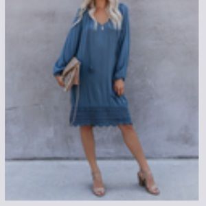 LoveStitch Woodstock Crochet Tassel Dress